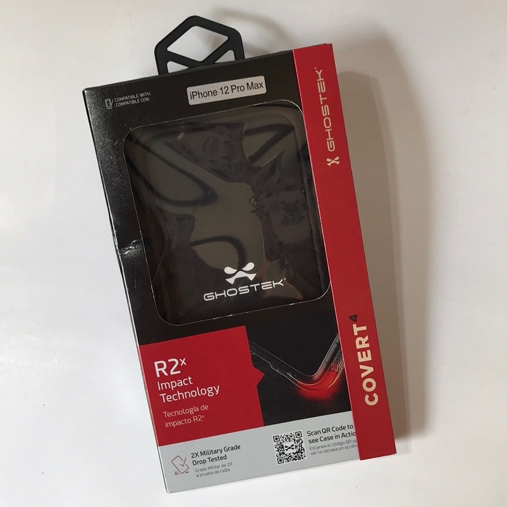 NEW Ghostek iPhone 12 Pro Max- Covert 4 Case- Clear